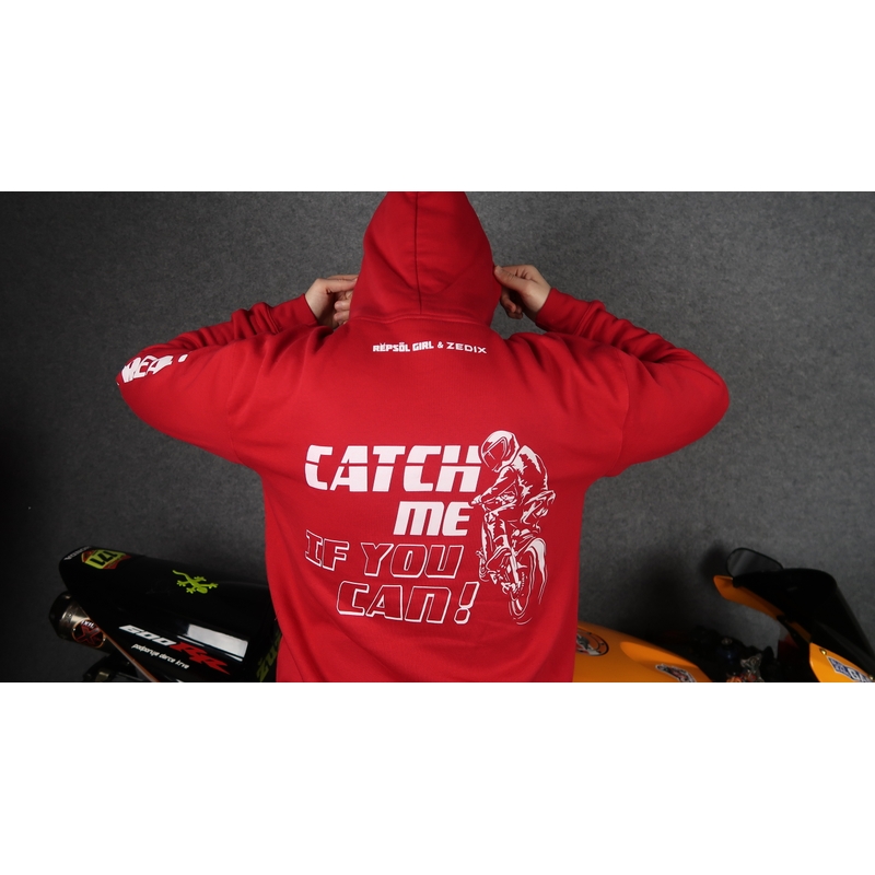 Sweatshirt Catch me if you can rouge