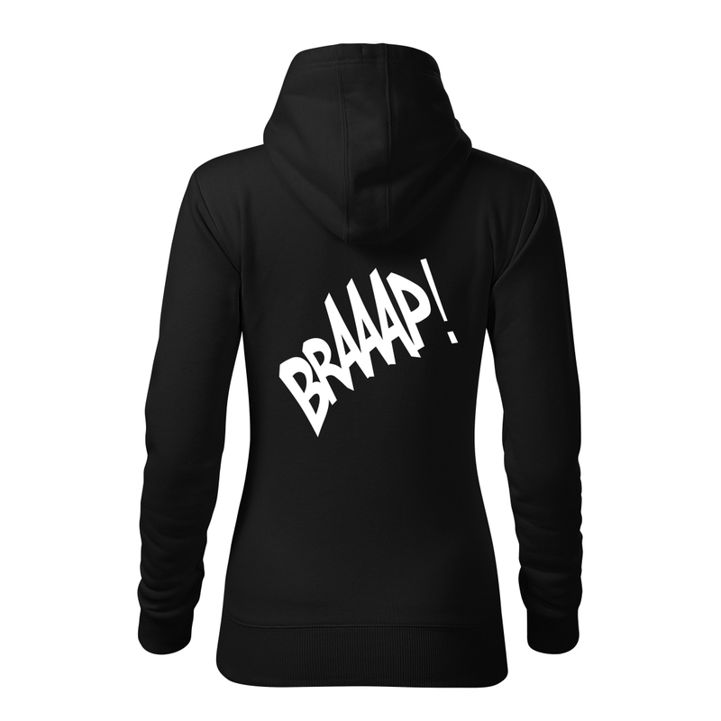 Sweat-shirt femme SUPERMOTO noir soldes