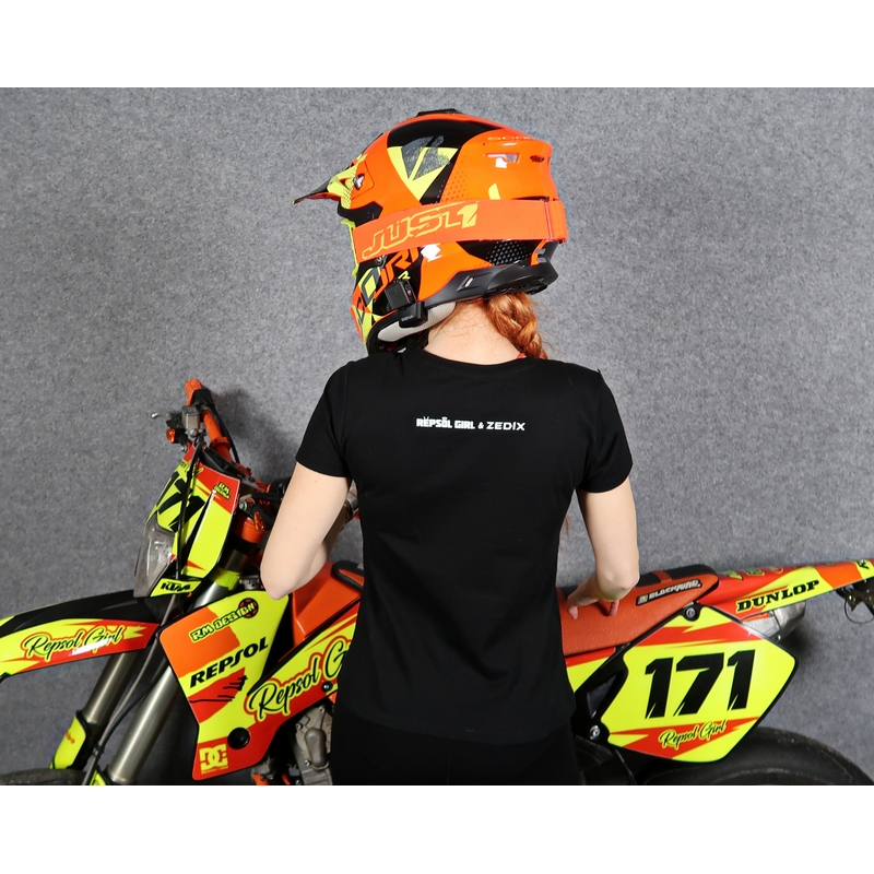 T-shirt femme SUPERMOTO noir