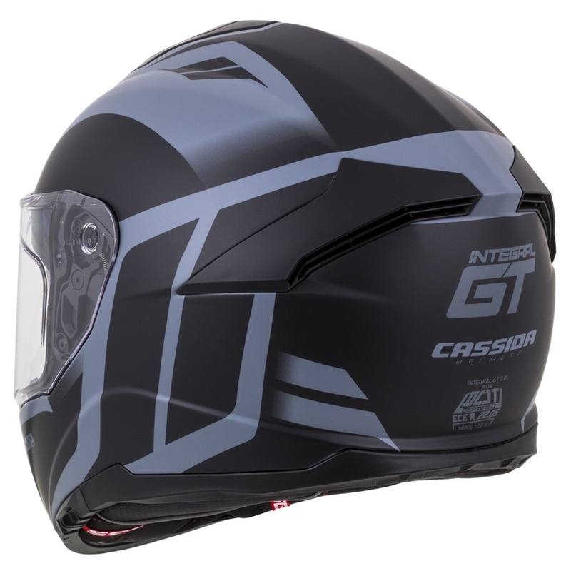 Casque intégral Cassida Integral GT 2.0 Ikon noir-gris soldes