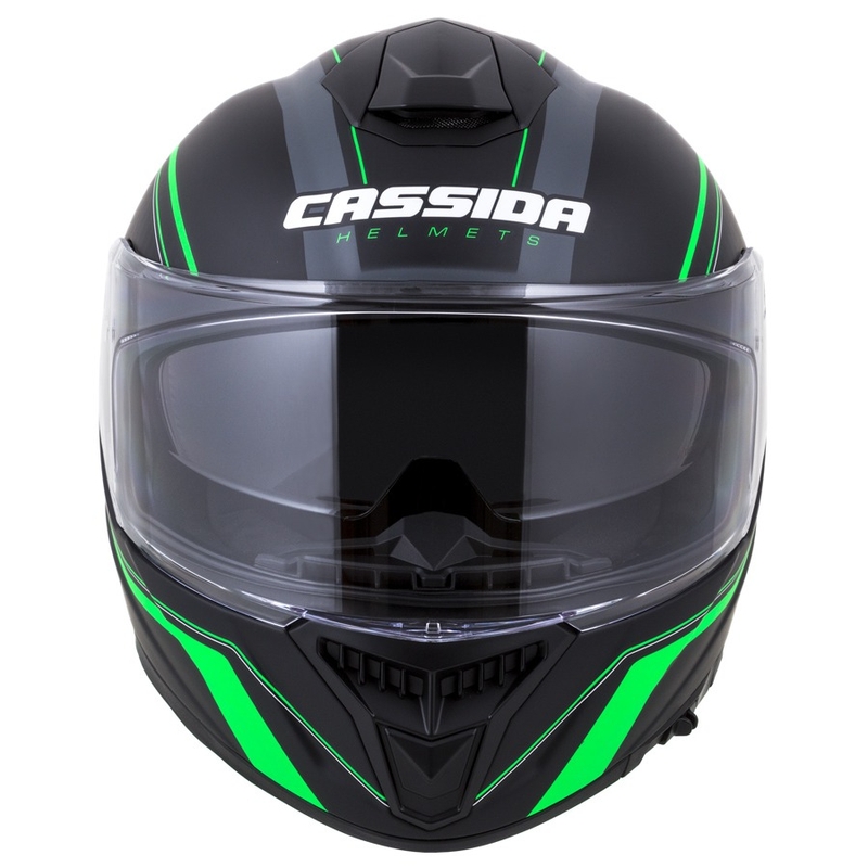 Casque intégral Cassida Integral GT 2.0 Reptyl noir-gris-vert