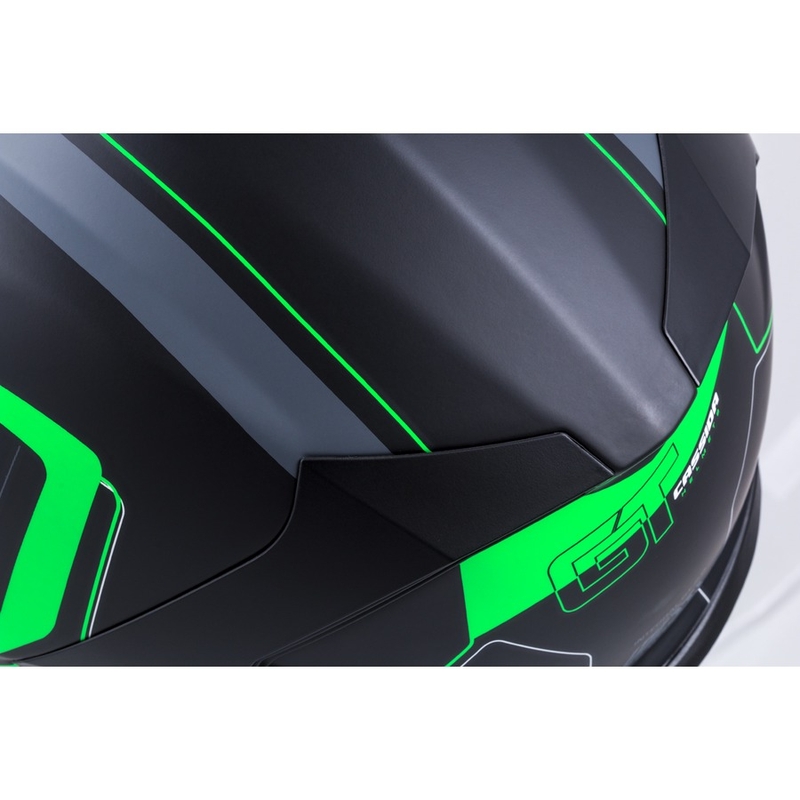 Casque intégral Cassida Integral GT 2.0 Reptyl noir-gris-vert