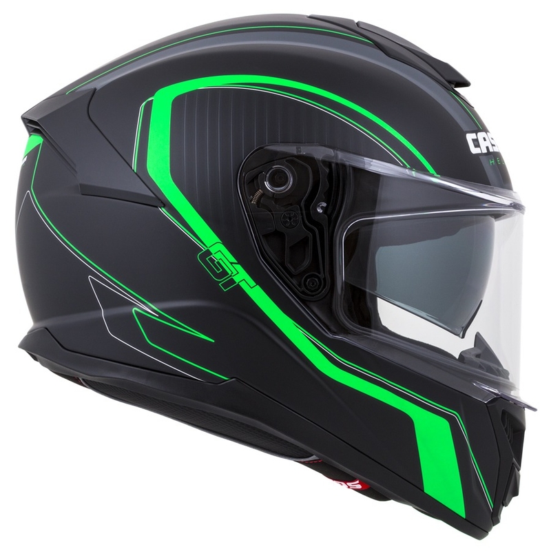 Casque intégral Cassida Integral GT 2.0 Reptyl noir-gris-vert