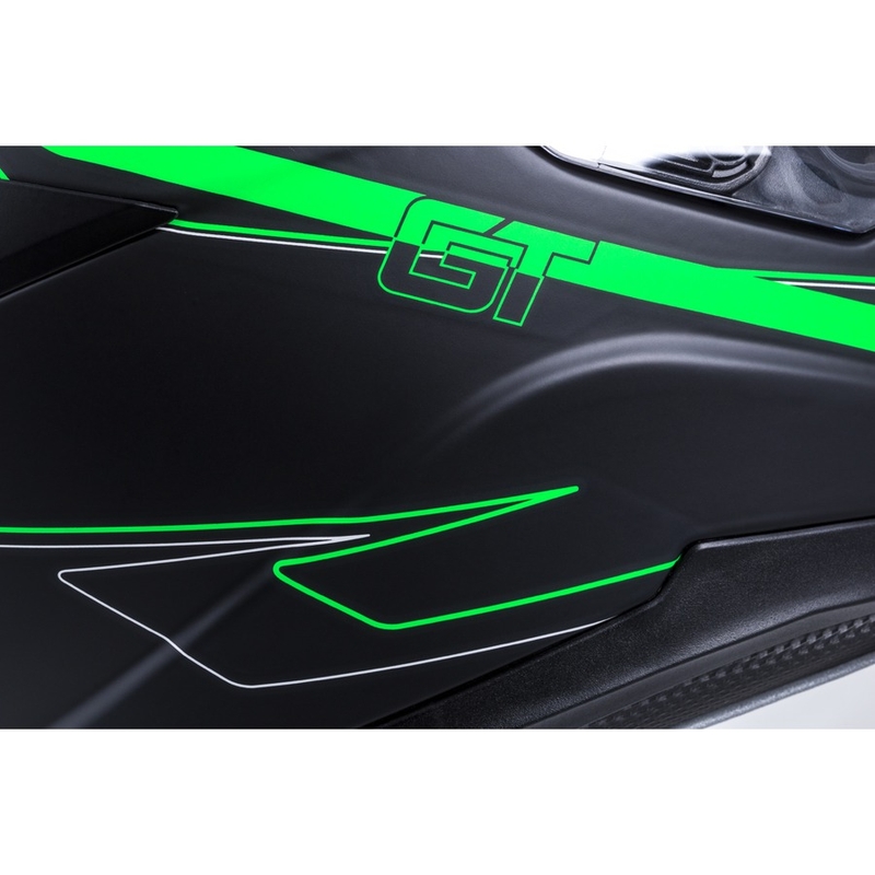 Casque intégral Cassida Integral GT 2.0 Reptyl noir-gris-vert