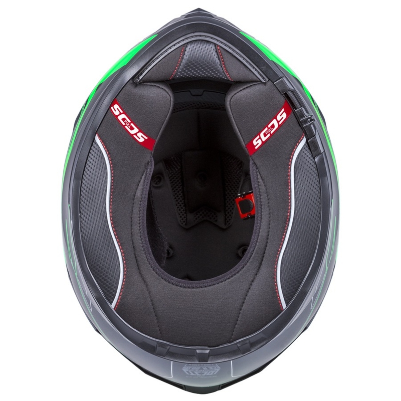 Casque intégral Cassida Integral GT 2.0 Reptyl noir-gris-vert