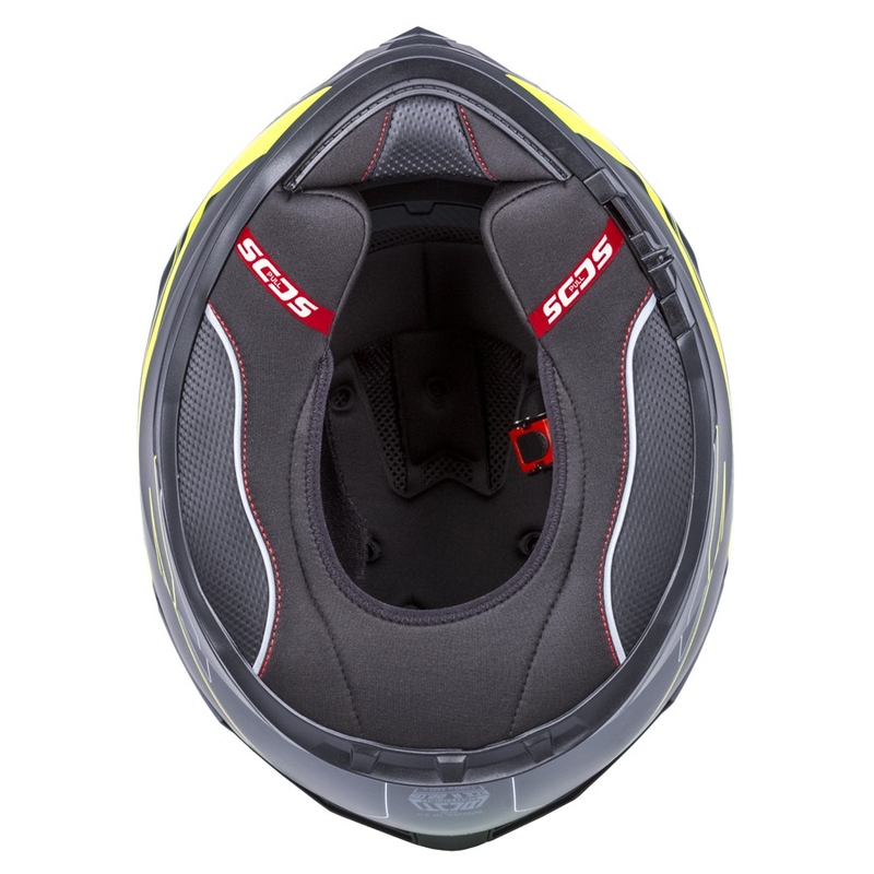 Integrální přilba Cassida Integral GT 2.0 Reptyl černo-šedo-fluo žlutá