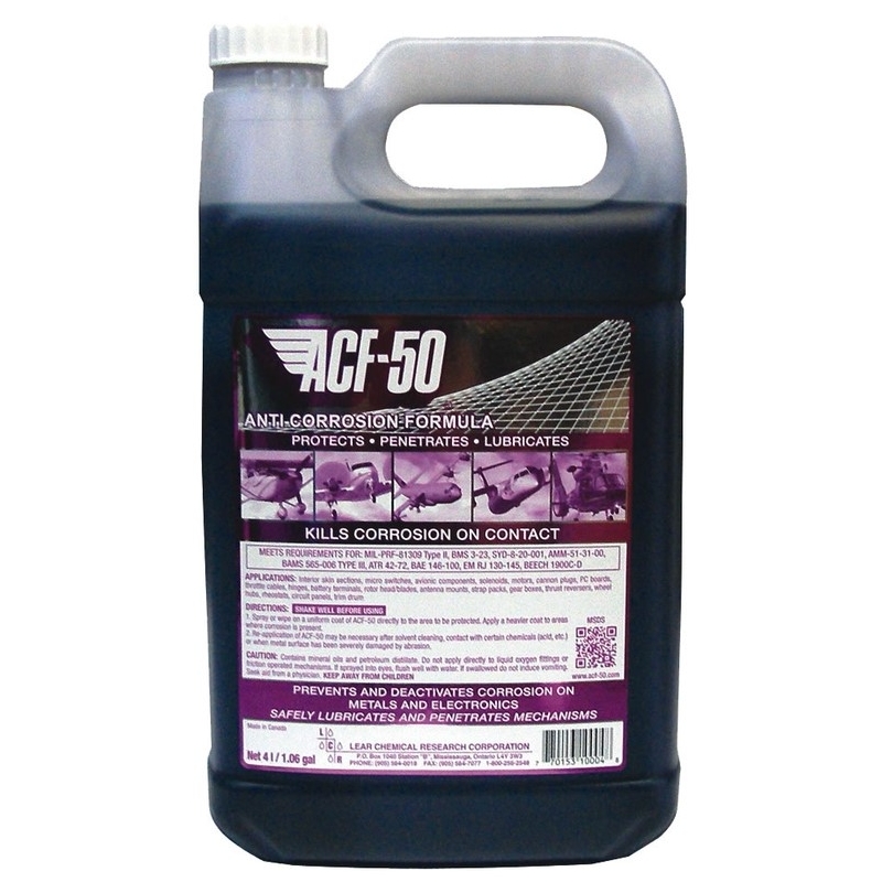 Agent anticorrosion et de nettoyage pour la conservation ACF-50 4 l