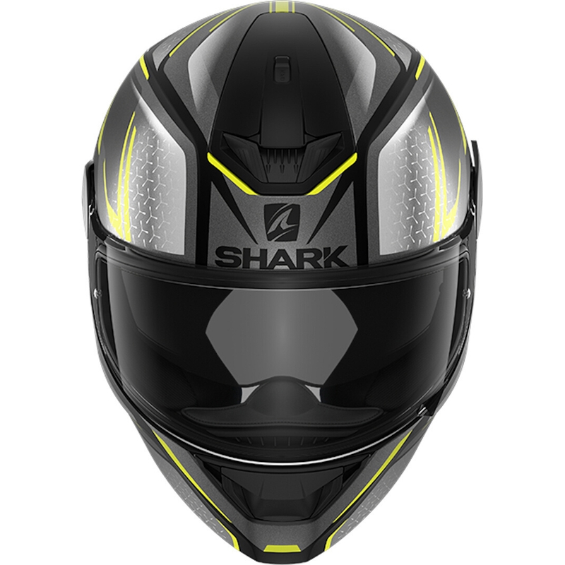Integrální přilba SHARK D-SKWAL 2 Daven černo-šedo-žlutá
