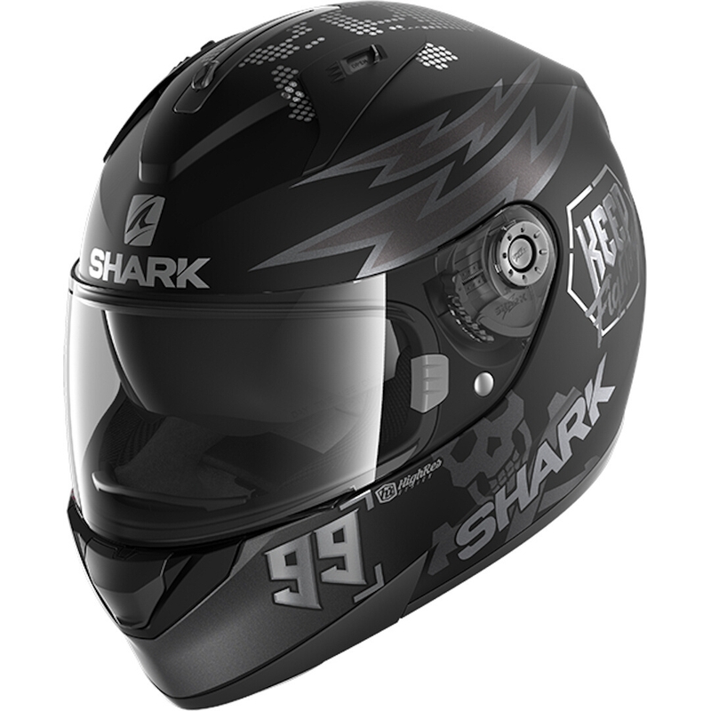 Casque intégral SHARK RIDILL 1.2 Catalan Bad Boy noir-gris