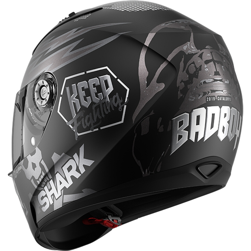 Casque intégral SHARK RIDILL 1.2 Catalan Bad Boy noir-gris