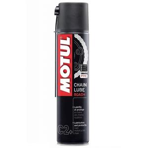 Spray lubrifiant pour chaîne Motul C2+ Road Plus 400 ml