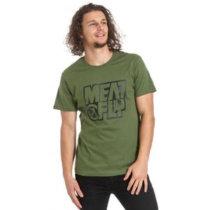 T-shirt Meatfly Repash vert soldes