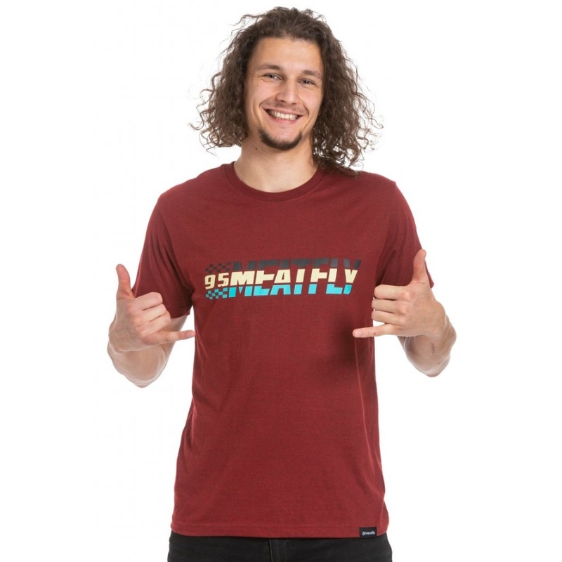 T-shirt Meatfly Rouille rouge
