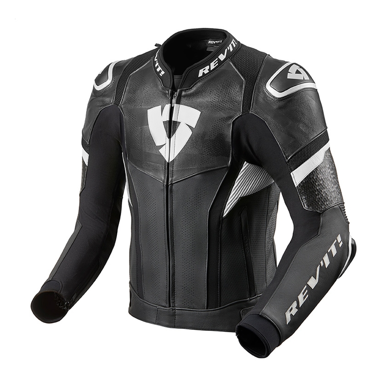 Bunda na motorku Revit Hyperspeed Pro černo-bílá výprodej