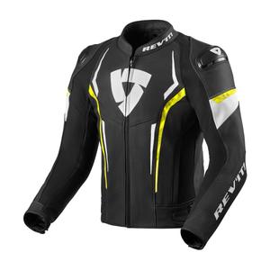 Veste moto Revit Glide noir-jaune néon soldes