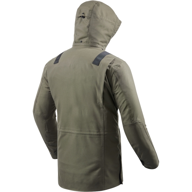 Veste de moto Revit West End vert foncé soldes