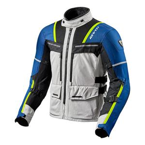 Veste de moto Revit Offtrack bleu argenté soldes