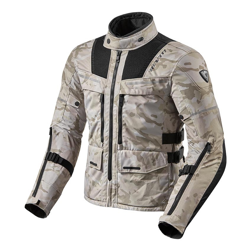 Revit Offtrack veste de moto noir sable soldes