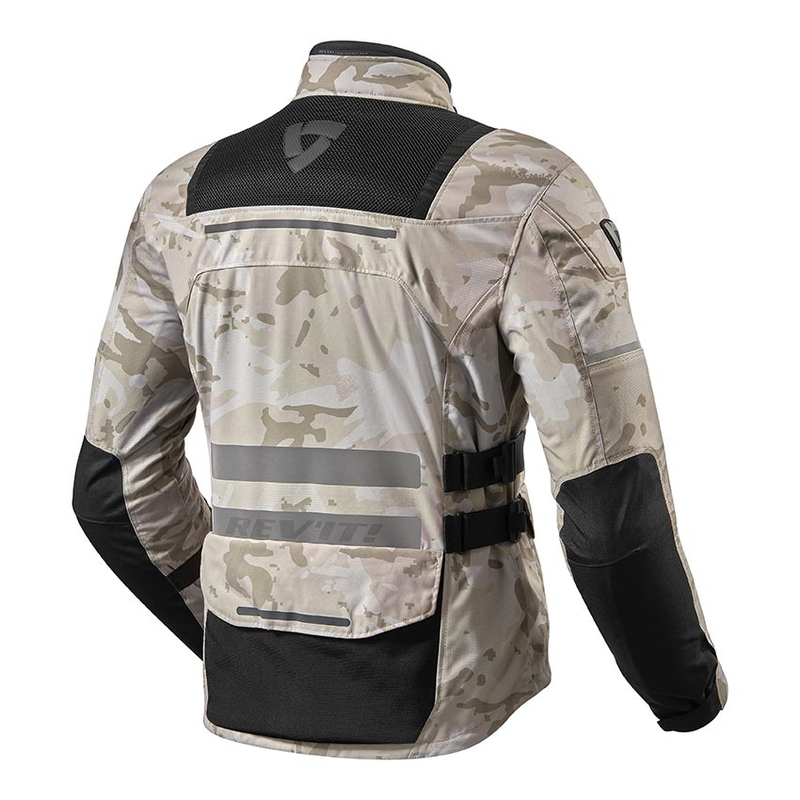 Revit Offtrack veste de moto noir sable soldes