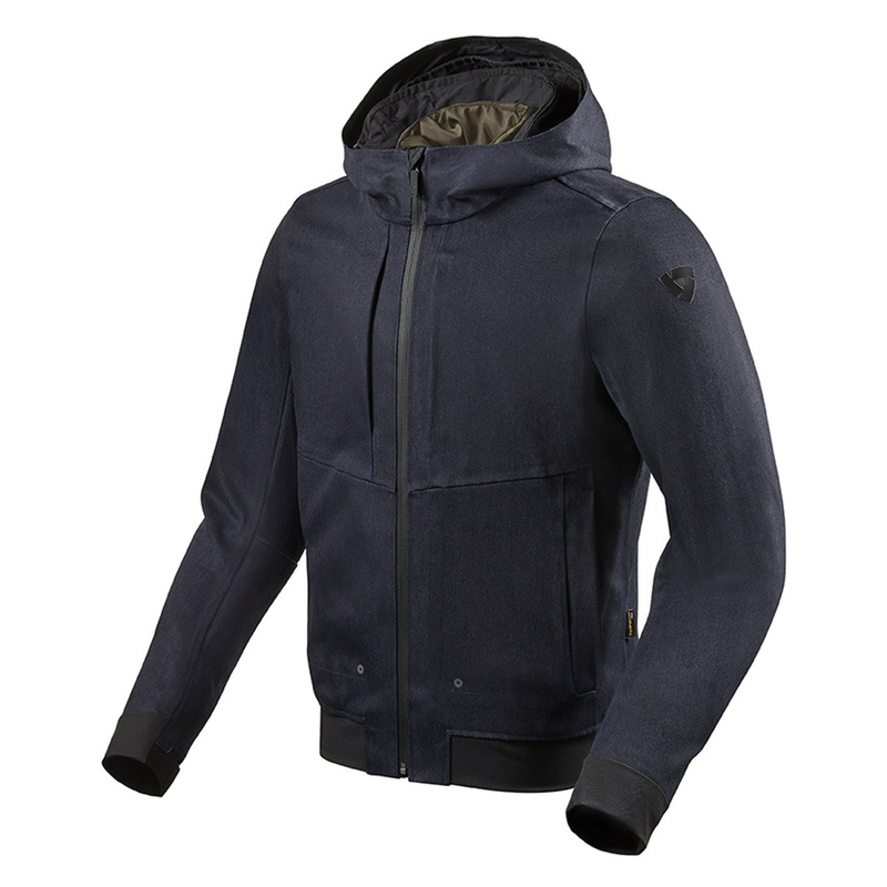 Revit Stealth 2 moto hoodie bleu foncé soldes