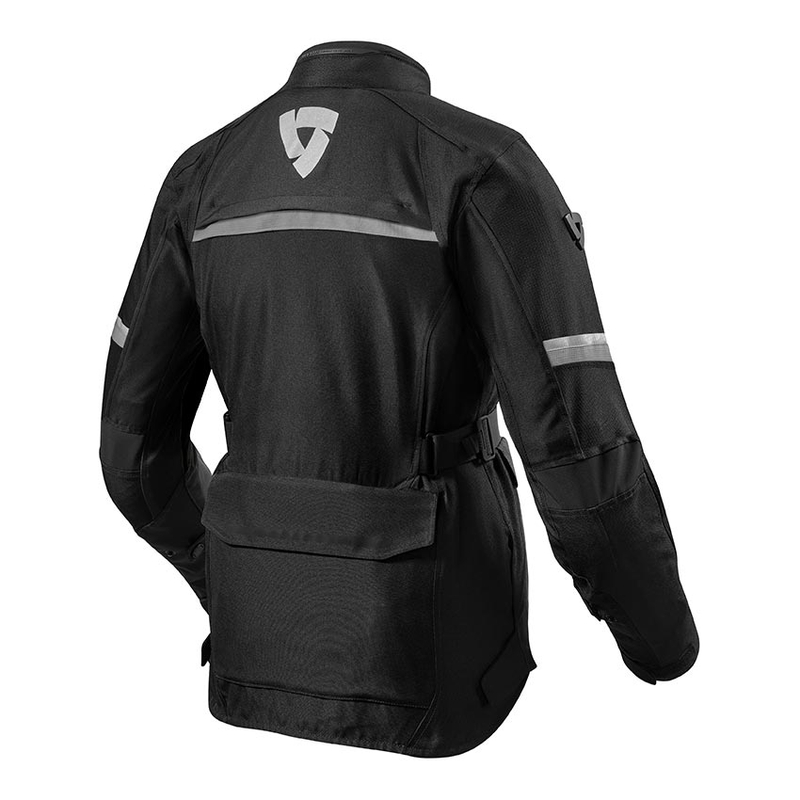 Veste de moto Revit Outback 3 Black-Silver pour femme soldes