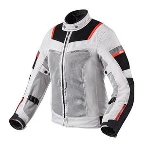 Revit Tornado 3 Women's Motorcycle Jacket Silver and Black (Veste de moto pour femmes) soldes