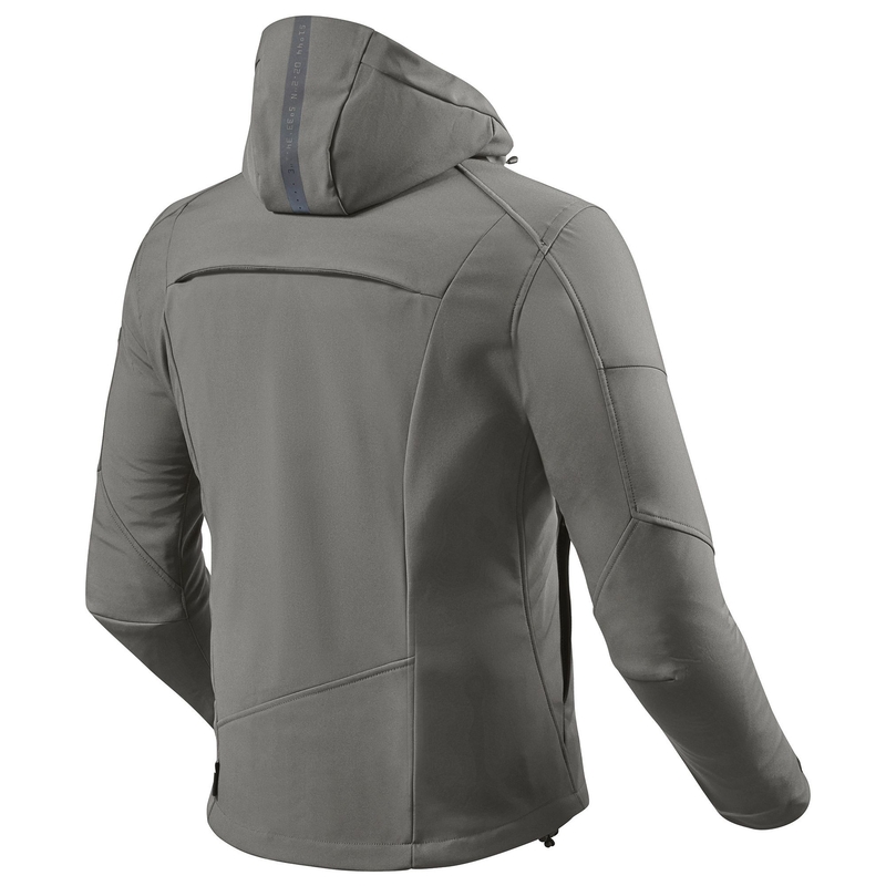 Veste moto Revit Afterburn H2O gris foncé