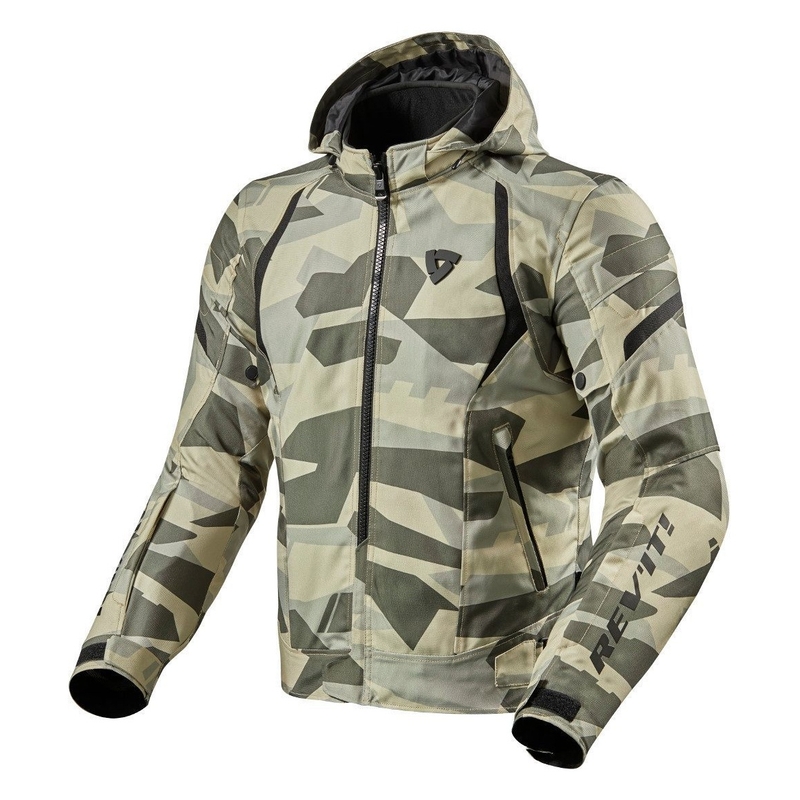 Veste de moto Revit Flare 2 vert clair soldes
