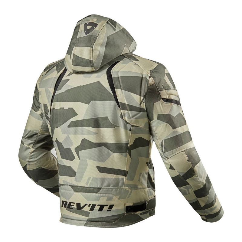 Veste de moto Revit Flare 2 vert clair soldes