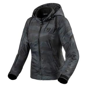 Veste de moto Revit Flare 2 noir/gris pour femme