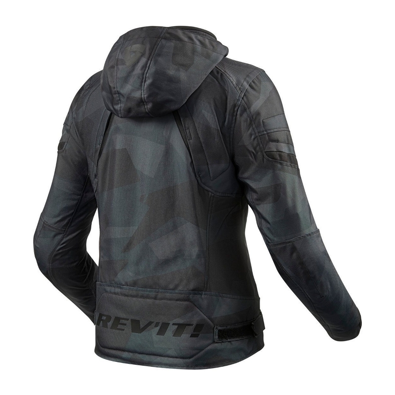 Veste de moto Revit Flare 2 noir/gris pour femme