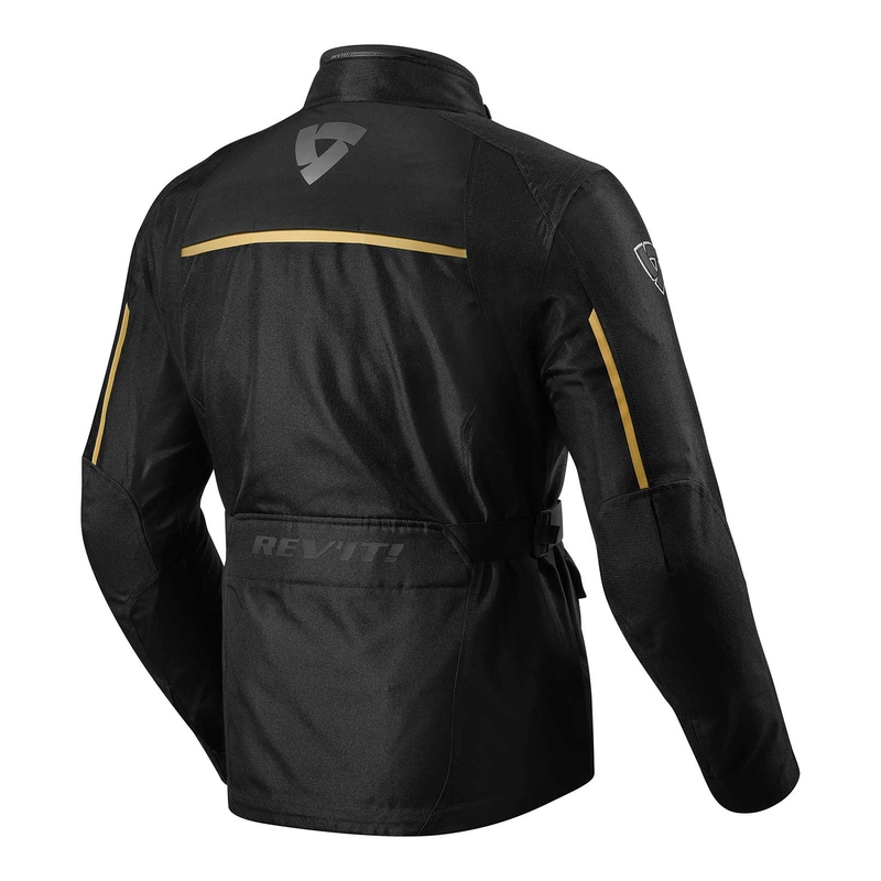 Veste moto Revit Voltiac 2 noir-bronze soldes
