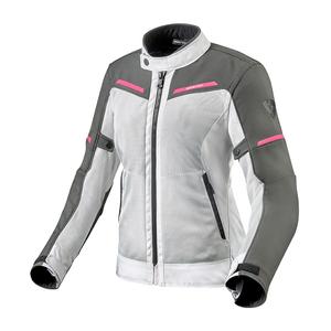 Veste moto Revit Airwave 3 Silver and Pink pour femme soldes