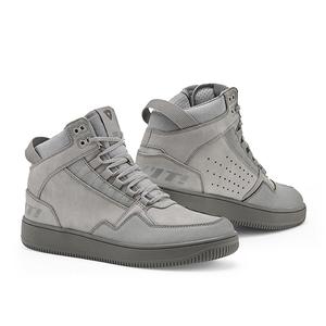 Bottes de motardes gris clair Revit Jefferson