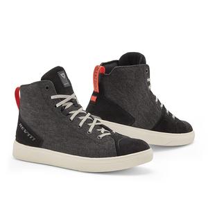 Bottes de moto Revit Delta H2O noires et blanches