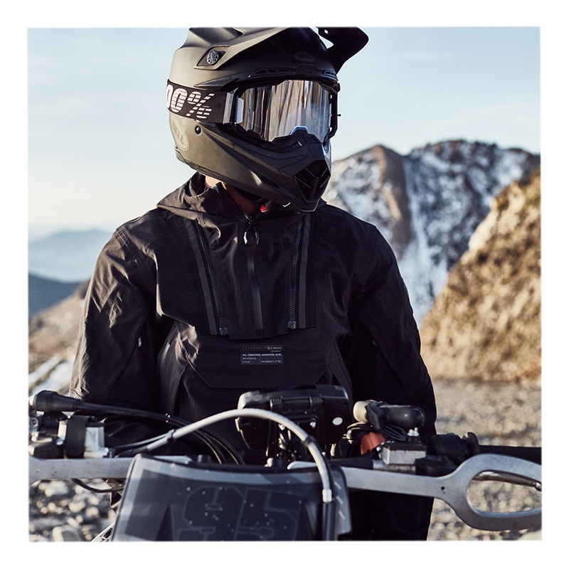 Veste moto Revit Component H2O noir soldes