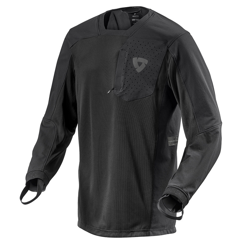 Maillot de motocross Revit Sierra noir
