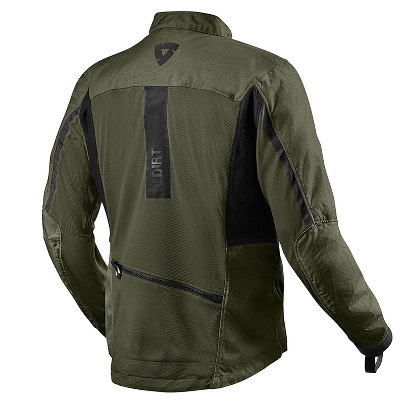 Veste de moto Revit Territory vert foncé