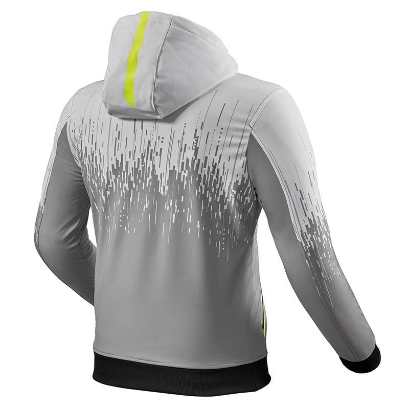 Veste de moto Revit Quantum 2 WB gris-jaune fluo soldes