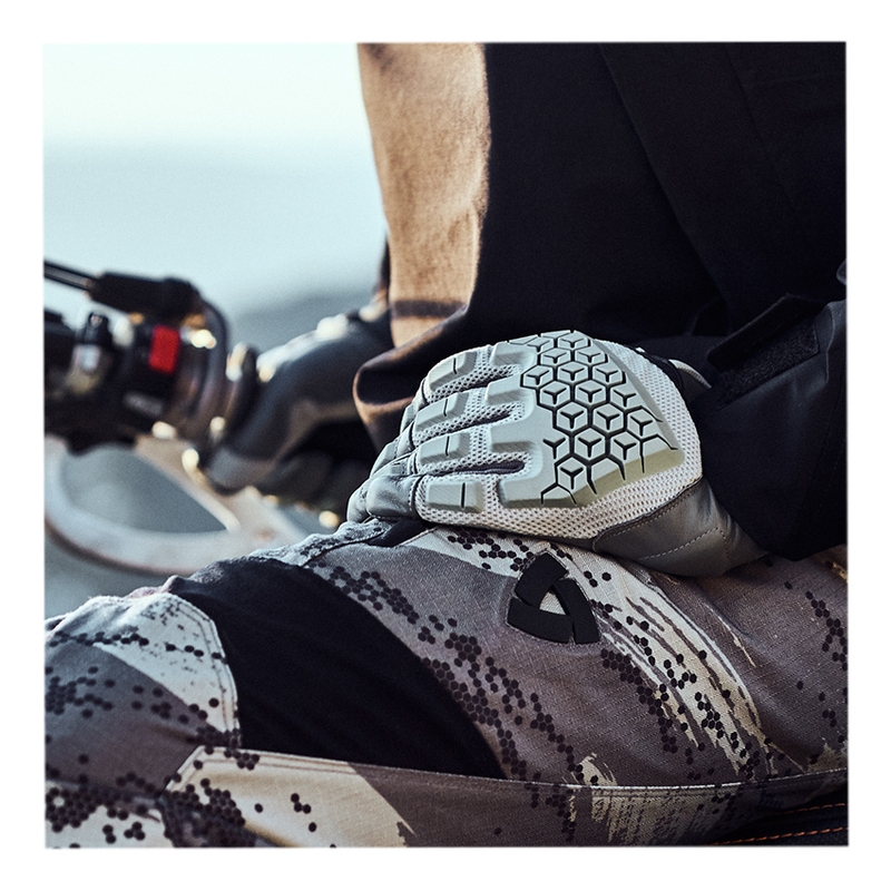 Gants moto Revit Caliber gris