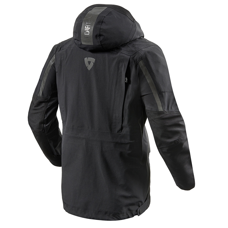 Revit Smock Blackwater Black Motorcycle Jacket soldes
