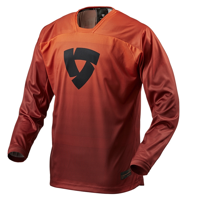 Maillot de motocross Revit Scramble rouge soldes