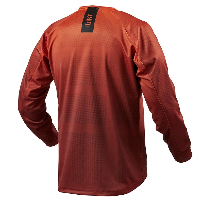 Maillot de motocross Revit Scramble rouge soldes