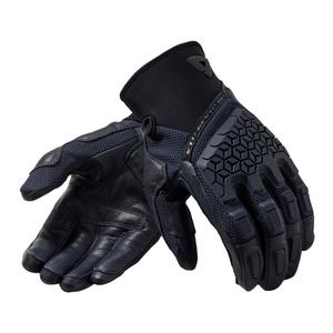 Gants moto Revit Caliber bleu foncé