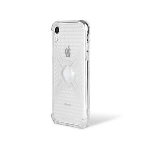 Housse de téléphone avec support CUBE X-Guard pour Apple iPhone 11/XR transparent soldes