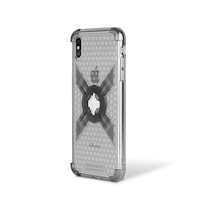 Housse de téléphone avec support CUBE X-Guard pour Apple iPhone XS Max gris soldes