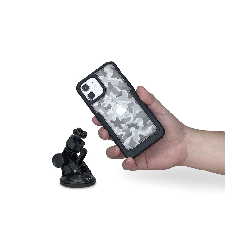 Kryt telefonu s držákem CUBE X-Guard pro Apple iPhone 12/12 Pro camo výprodej