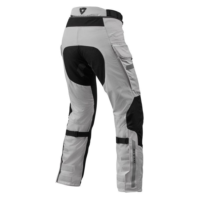 Pantalon de moto Revit Sand 4 H2O pour femme, argenté et noir, court soldes