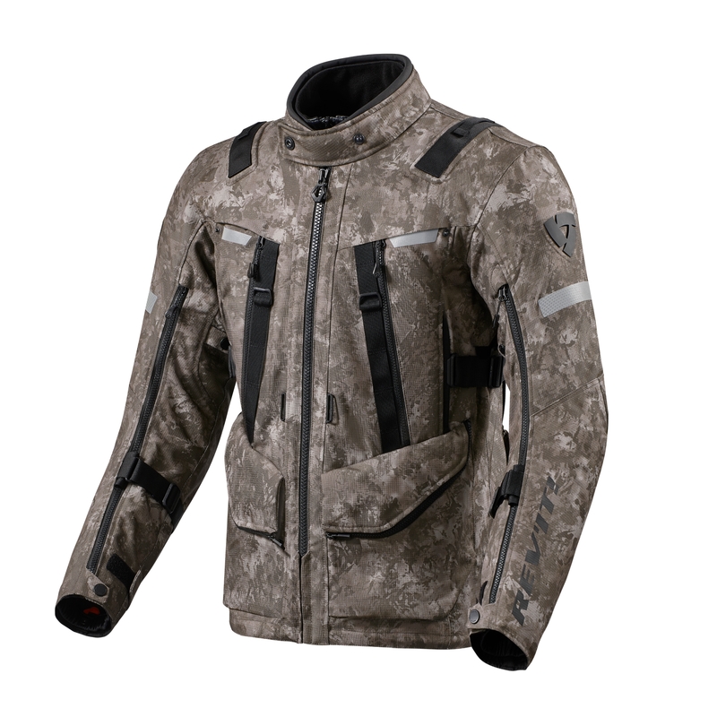 Veste moto Revit Sand 4 H2O marron soldes