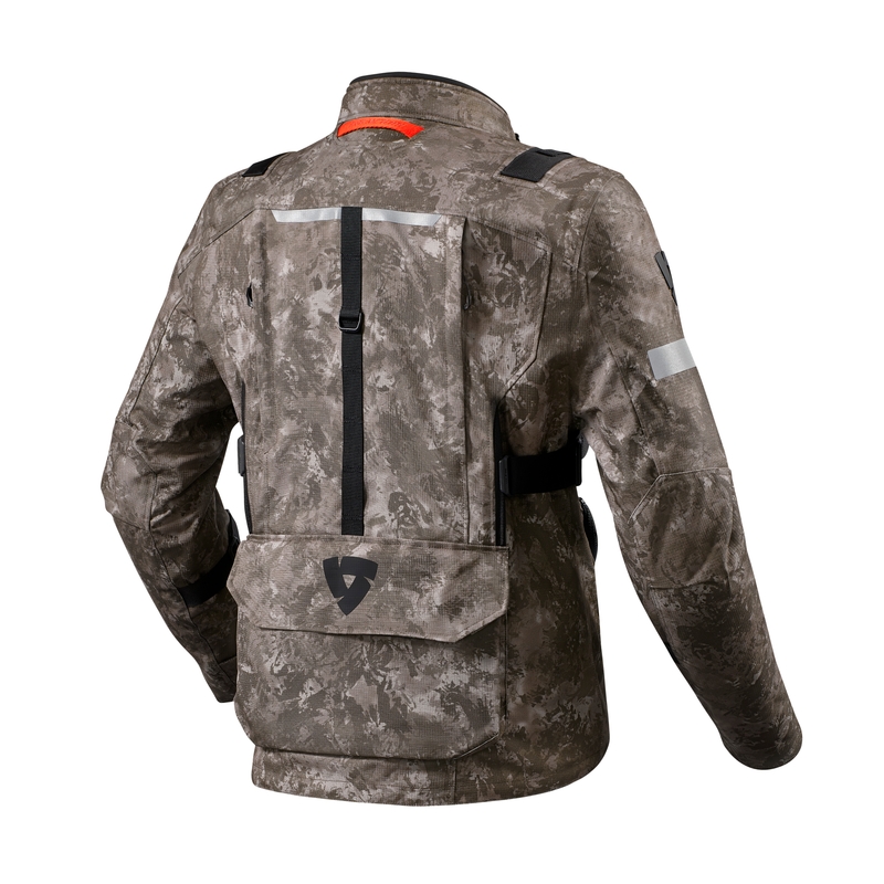 Veste moto Revit Sand 4 H2O marron soldes